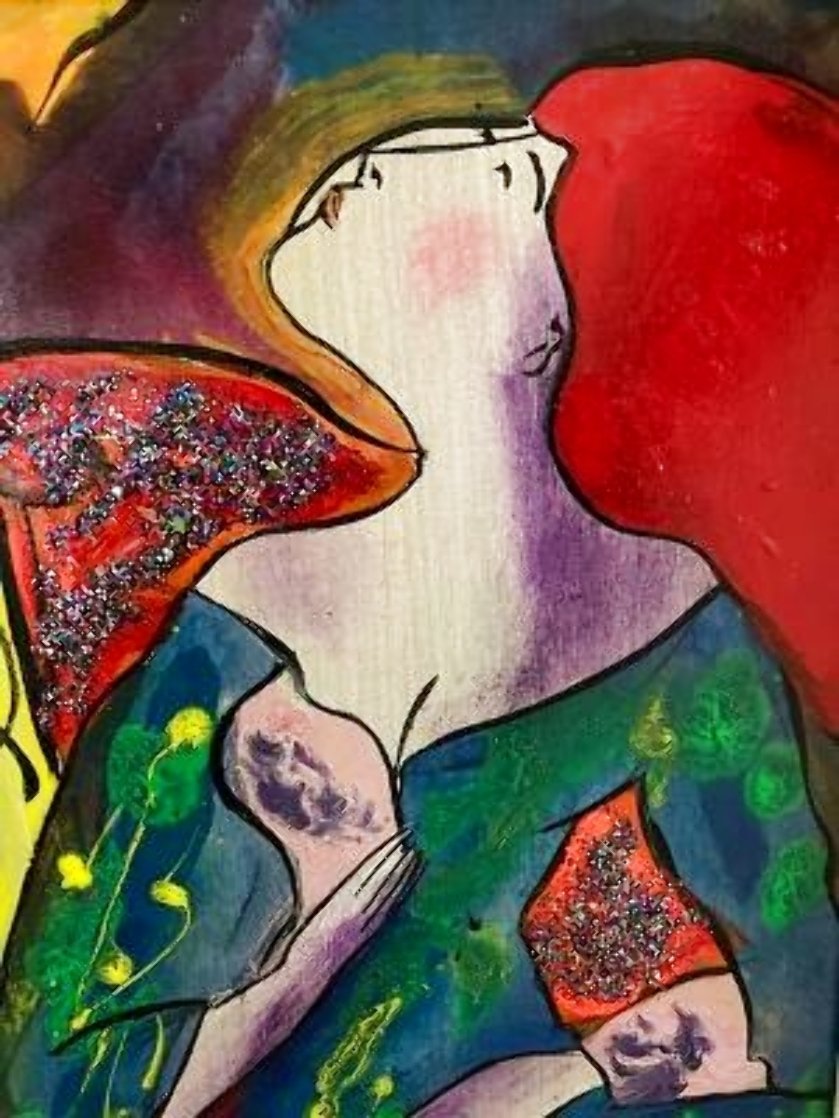 Cola 3 2016 24x19 Unique Original Painting by Linda LeKinff Cola 3 2016 24x19 Unique Original Painting by Linda LeKinff