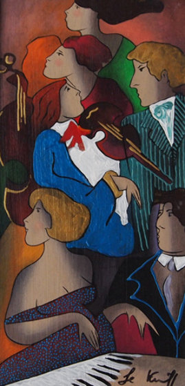 Tosca 2002 Embellished Limited Edition Print by Linda LeKinff Tosca 2002 Embellished Limited Edition Print by Linda LeKinff