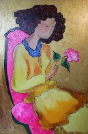 Beautiful Rose II 2006 46x33 Original Painting by Linda LeKinff - 1 Beautiful Rose II 2006 46x33 Original Painting by Linda LeKinff - 1