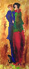 A Night Out #1 2006 40x23 Original Painting by Linda LeKinff - 0