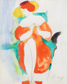 Delicate Mixed Media 2002 28x34 Limited Edition Print - Linda LeKinff Delicate Mixed Media 2002 28x34 Limited Edition Print - Linda LeKinff