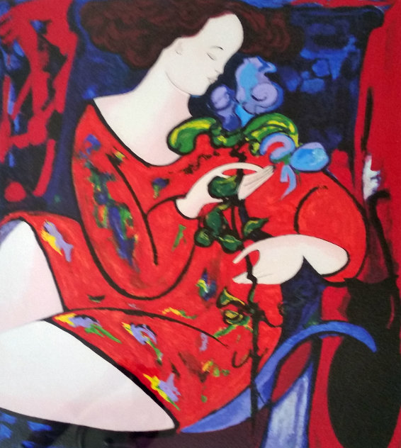 l'Orchidee Limited Edition Print by Linda LeKinff