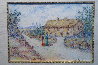 Virginia Et Nina A Cle'cy En Normandie 23x27 Works on Paper (not prints) by Lelia Pissarro - 2