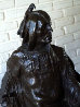Stalking Bear Bronze Sculpture 1972 24 in Sculpture by David Lemon - 1