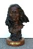 Warrior Bronze Sculpture 14 in Sculpture by David Lemon - 1