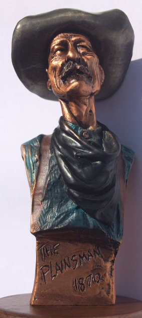 Plainsman 1870 Bronze Sculpture 1995 Sculpture by David Lemon