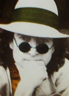 Nishi Photographic Portrait of John Lennon (Orange) 1977 - 1st Limited Edition Print - John Lennon Nishi Photographic Portrait of John Lennon (Orange) 1977 - 1st Limited Edition Print - John Lennon