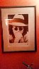 Nishi Photographic Portrait of John Lennon (Orange) 1977 - 1st Limited Edition Print by John Lennon - 1