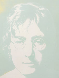 Photographic Portrait Green  1979 Limited Edition Print - John Lennon