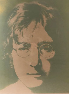 Silk Screened Portrait of John Winston Lennon 1990 Limited Edition Print - John Lennon Silk Screened Portrait of John Winston Lennon 1990 Limited Edition Print - John Lennon