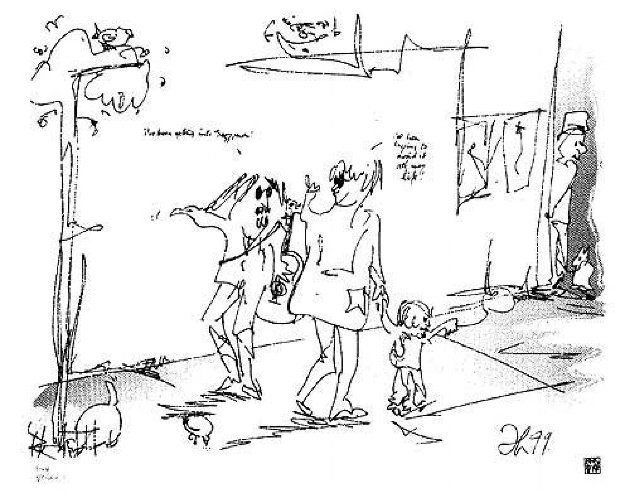 John Lennon: Drawings, Performance, Film: Yoko Ono, Jorg