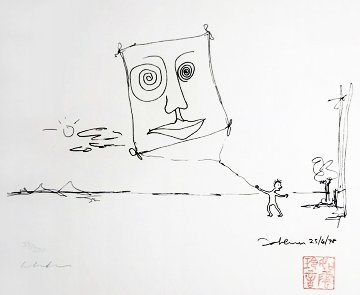 Free As a Bird 1995 Limited Edition Print - John Lennon Free As a Bird 1995 Limited Edition Print - John Lennon