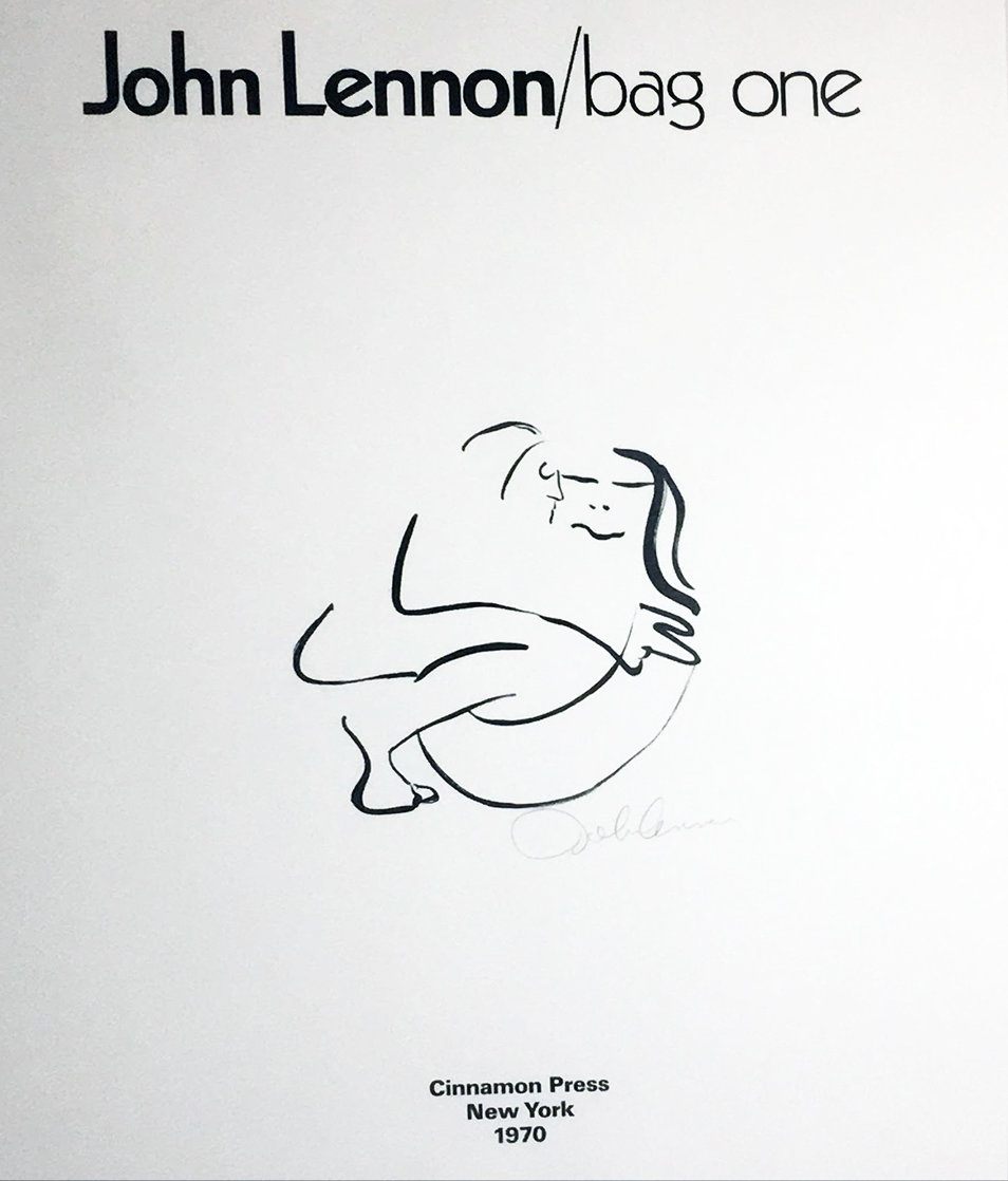 Bag One 1970 HS Limited Edition Print by John Lennon Bag One 1970 HS Limited Edition Print by John Lennon