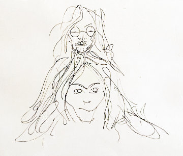 Self Portrait (John and Yoko) 1986 Limited Edition Print - John Lennon Self Portrait (John and Yoko) 1986 Limited Edition Print - John Lennon