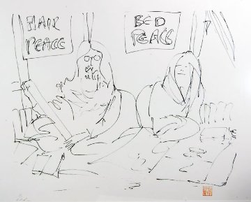 We Made Our Bed 1988 Limited Edition Print - John Lennon