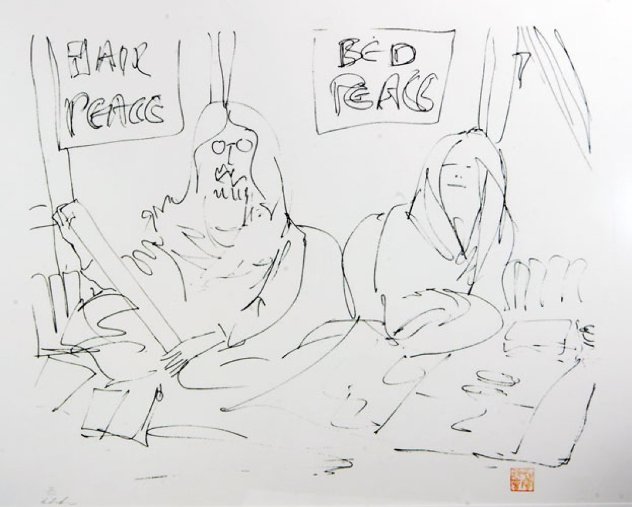 We Made Our Bed 1988 Limited Edition Print by John Lennon