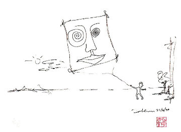 Free As a Bird PP 1995 Limited Edition Print - John Lennon Free As a Bird PP 1995 Limited Edition Print - John Lennon
