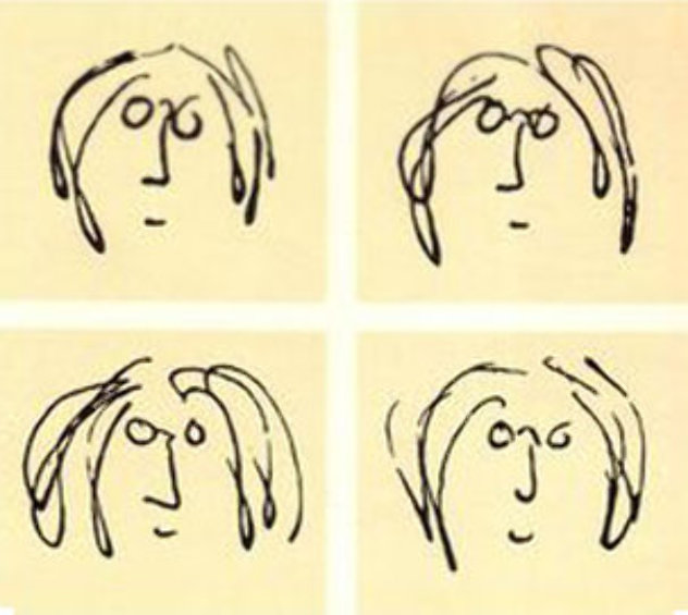 Mind Games: Self Portrait 1996 Limited Edition Print by John Lennon