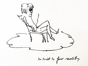 He Tried to Face Reality 1998 Limited Edition Print - John Lennon