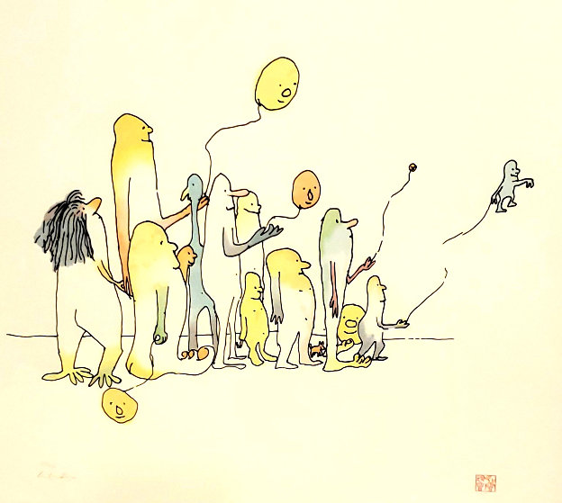 Come Together 2007 Serigraph 20x22 by John Lennon - For Sale