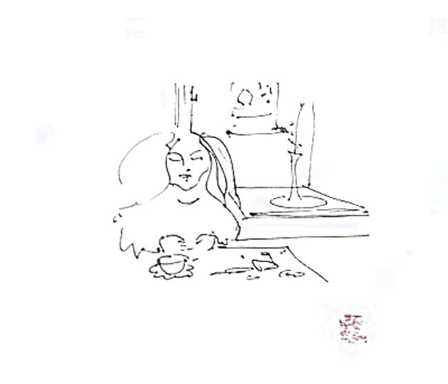 Morning Coffee 1986 Limited Edition Print by John Lennon