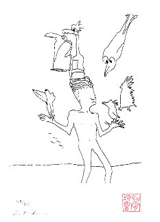 Magic Birds 1996 Limited Edition Print - John Lennon Magic Birds 1996 Limited Edition Print - John Lennon