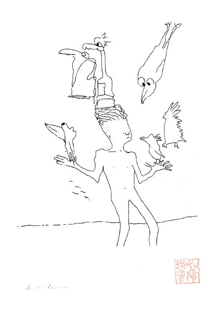 Magic Birds: From the My Story Both Humble and True Series: Magic Birds 1996 Limited Edition Print by John Lennon