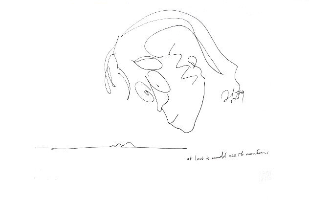 At Last He Can See the Mountains 2002 Limited Edition Print by John Lennon