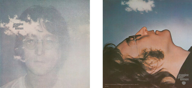 John Lennon print, Mind Games: Self Portrait 1996 by John Lennon