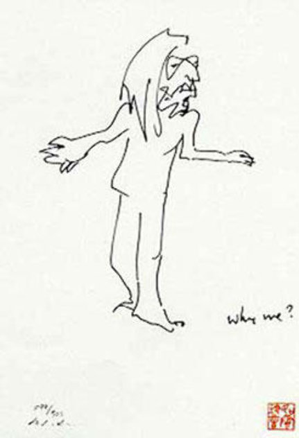 Why Me? and Why Not Suite of 2  1981 Limited Edition Print by John Lennon