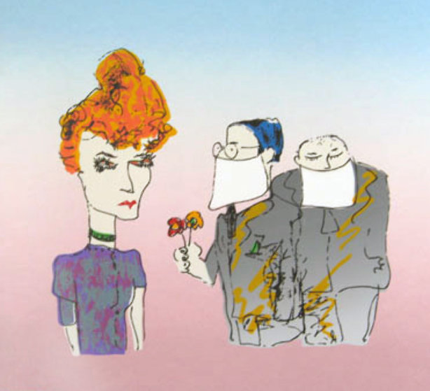 Suitors AP 1976 Limited Edition Print by John Lennon Suitors AP 1976 Limited Edition Print by John Lennon