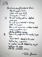 Lyrics: Bungalow Bill  Limited Edition Print by John Lennon - 0