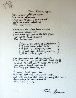 Lyrics: I'm Losing You 1995 Limited Edition Print by John Lennon - 0