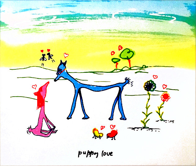 Puppy Love 2000 Limited Edition Print by John Lennon