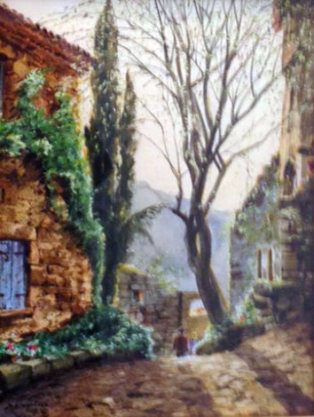 Morning Light Watercolor 19x15 Watercolor - Jack Lestrade