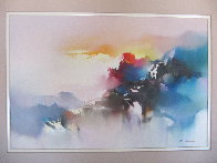 Voyage of the Dawn 1990 32x42 Original Painting by Hong Leung - 2 Voyage of the Dawn 1990 32x42 Original Painting by Hong Leung - 2