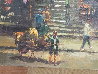 Ladder Street - Hong Kong 1969 (Early) 23x35 - Original Painting by Hong Leung - 2