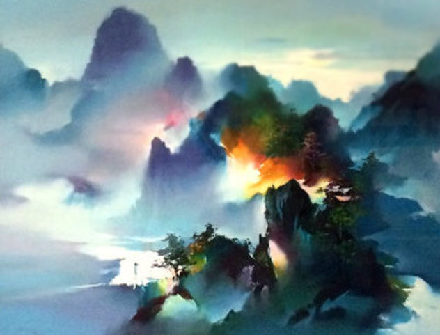 Mountain Rhapsody 1991 Limited Edition Print by Hong Leung