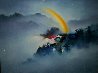 Untitled Landscape 1981 37x49 Original Painting by Hong Leung - 2