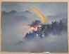 Untitled Landscape 1981 37x49 Original Painting by Hong Leung - 1