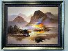 Beside the River 2013 35x47 Huge Original Painting by Hong Leung - 1