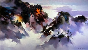 Highlands 2017 35x60 Original Painting - Hong Leung Highlands 2017 35x60 Original Painting - Hong Leung