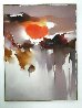 Untitled Landscape 1978 48x36 Huge Original Painting by Hong Leung - 2