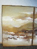 Untitled Painting (Triptych) 1979 49 X 37 Each - Mural - 111 in wide Original Painting by Hong Leung - 2
