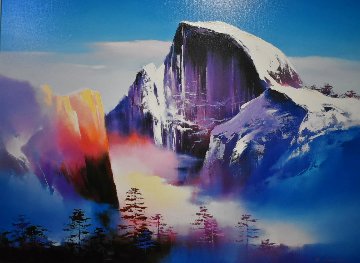 Half Dome AP 1995 26x35 Yosemite Limited Edition Print - Hong Leung Half Dome AP 1995 26x35 Yosemite Limited Edition Print - Hong Leung