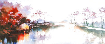 Blossom Village 2009 Huge 56x31 Limited Edition Print - Hong Leung Blossom Village 2009 Huge 56x31 Limited Edition Print - Hong Leung