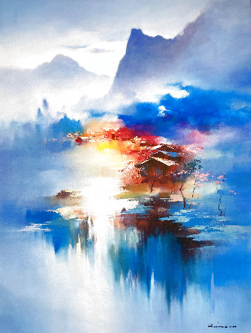 Twilight Mist II 2020 48x36 - Huge Limited Edition Print - Hong Leung