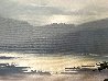 Lake Tahoe 1985 52x41 - Huge - California Original Painting by Hong Leung - 3