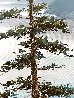 Lake Tahoe 1985 52x41 - Huge - California Original Painting by Hong Leung - 4