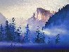 Yosemite Morning Embellished - Huge - California Limited Edition Print by Hong Leung - 0
